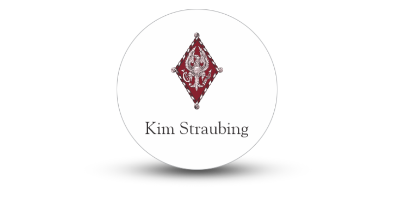 2" x 2" Circle Pi Beta Phi Name Tag - Part #1133