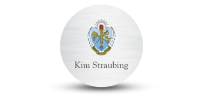 2" x 2" Circle Sigma Delta Tau Name Tag - Part #1134