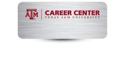 1 1/4" x 3" Reusable Metal Name Tag With Logo