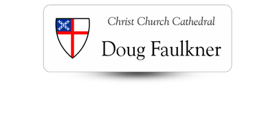 Custom Sized Church Name Tags