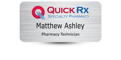 1 1/2" x 3" Pharmacy Name Tags