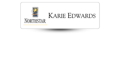 1" x 3" Winery Name Tags