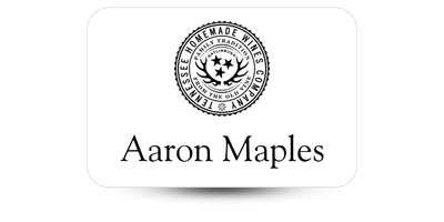 2" x 3" Winery Name Tags