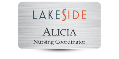 2" x 3 1/2" Senior Care Name Tags