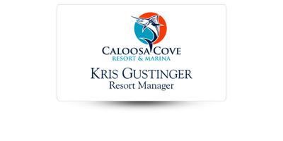 2" x 3 1/2" Apartment Staff Name Tag