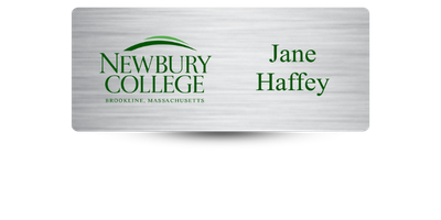 1 1/4" x 3" School Name Tag