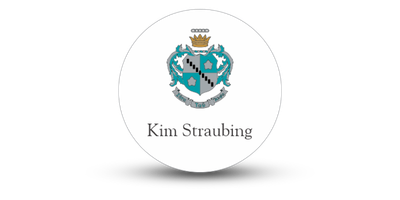 2" x 2" Circle Zeta Tau Alpha Name Tag - Part #1138