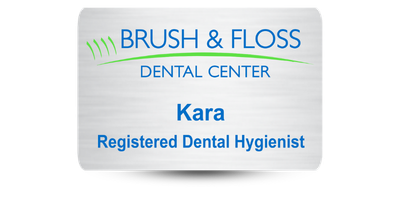 2" x 3" Dental Office Name Tag