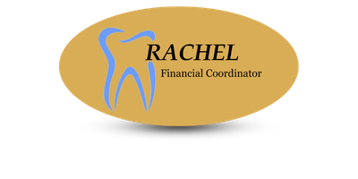 1 1/2 " x 3" Oval Dental Office Name Tag