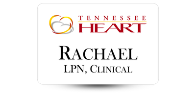 2 2" x 3" Medical Office Name Tags