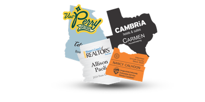 Custom State Shape Name Tag – Choose Any U.S. State Custom State Shape Name Tag – Choose Any U.S. State