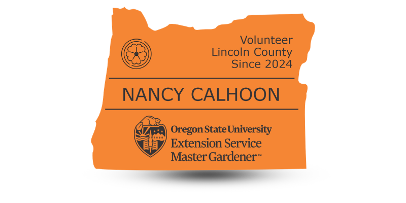 Oregon State Shaped Name Tag