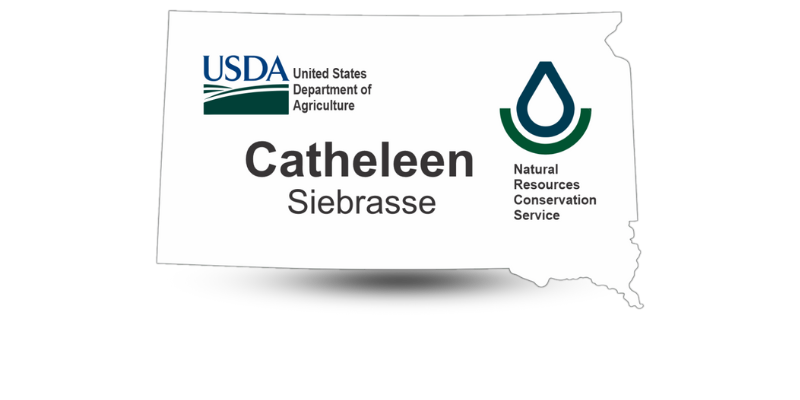 South Dakota State Shaped Name Tag