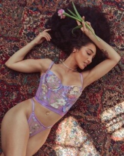 The Embroidery Collection Bustier
