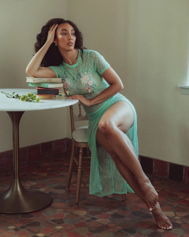 The Lace Collection Maxi Dress
