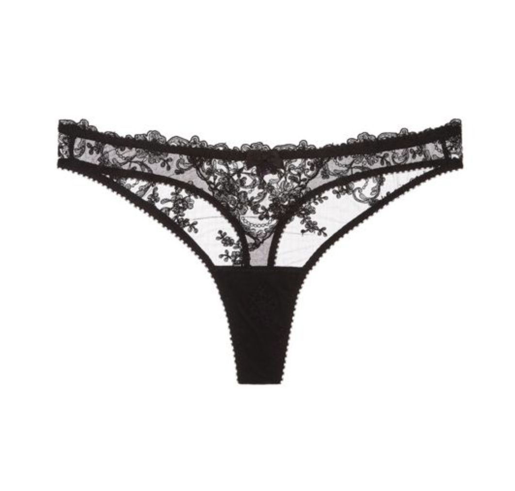 Cristiana Thong, Colour: Noir, Size: XL