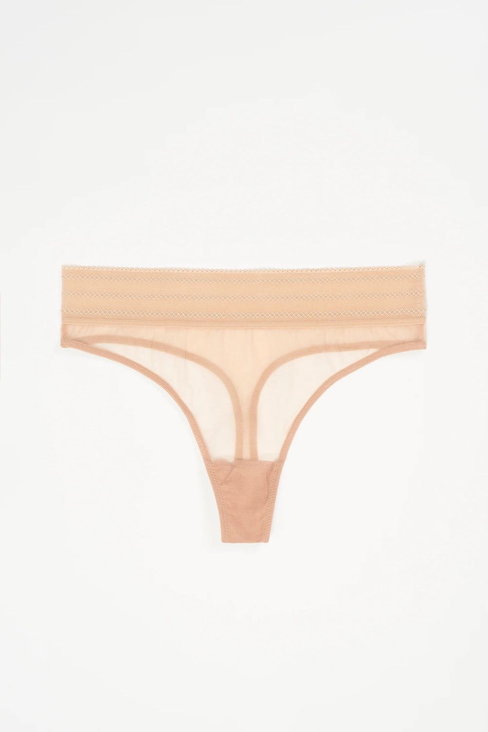 Bare Thong, Colour: Powder, Size: XS