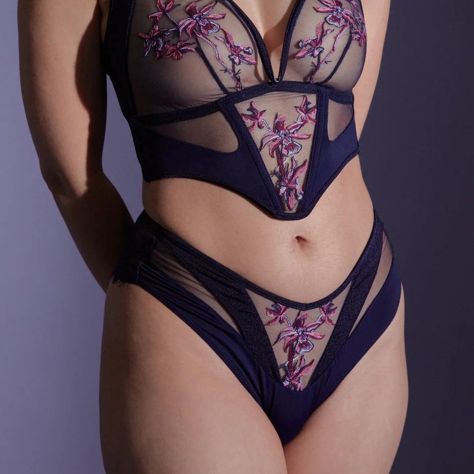 Cyrene Cheeky Panty, Colour: Galaxy, Size: XS