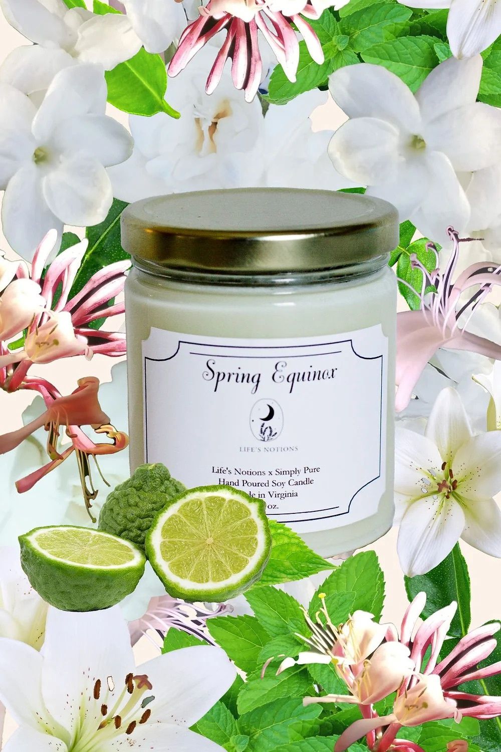 Spring Equinox Candle