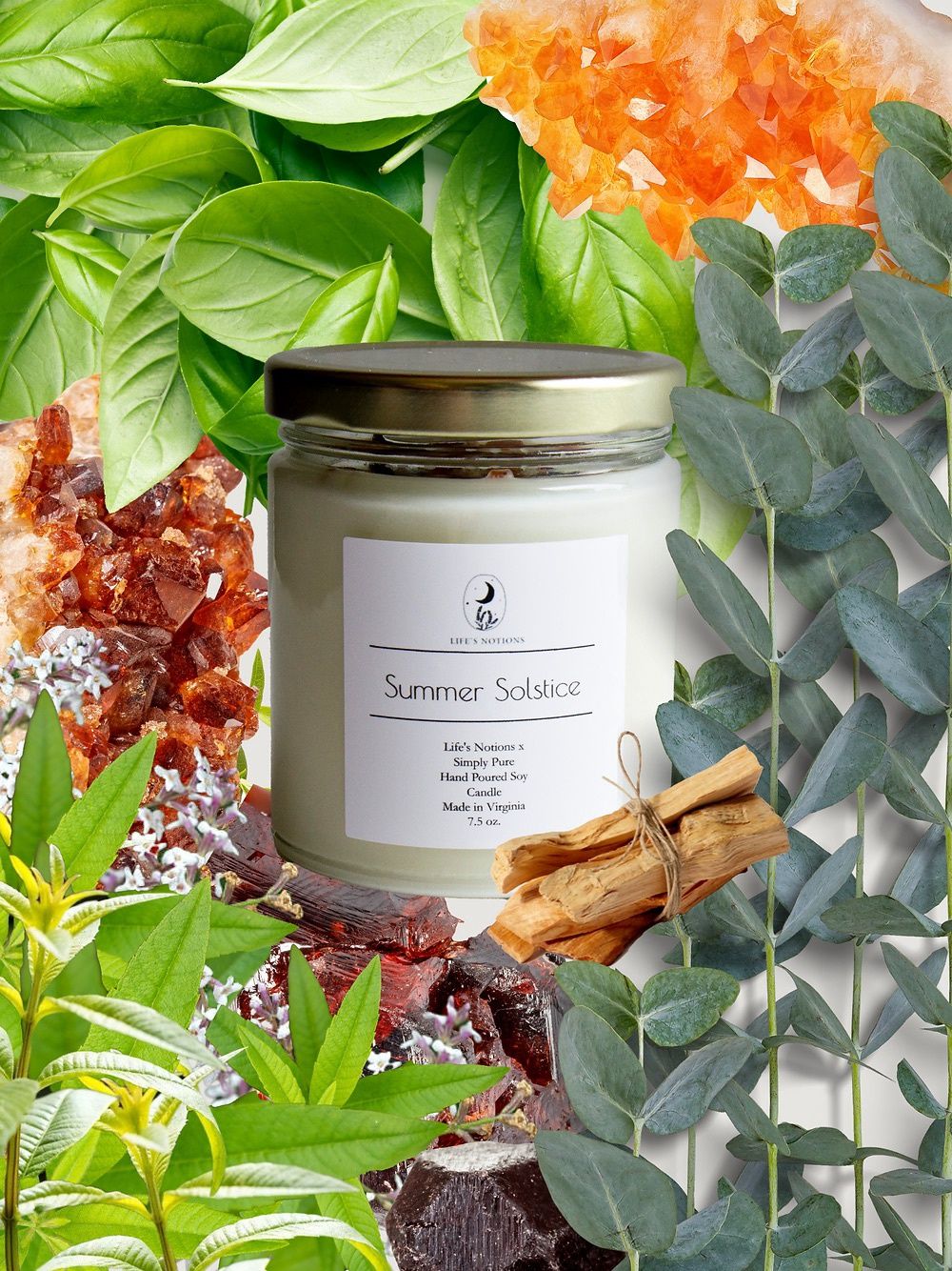 Summer Solstice Candle