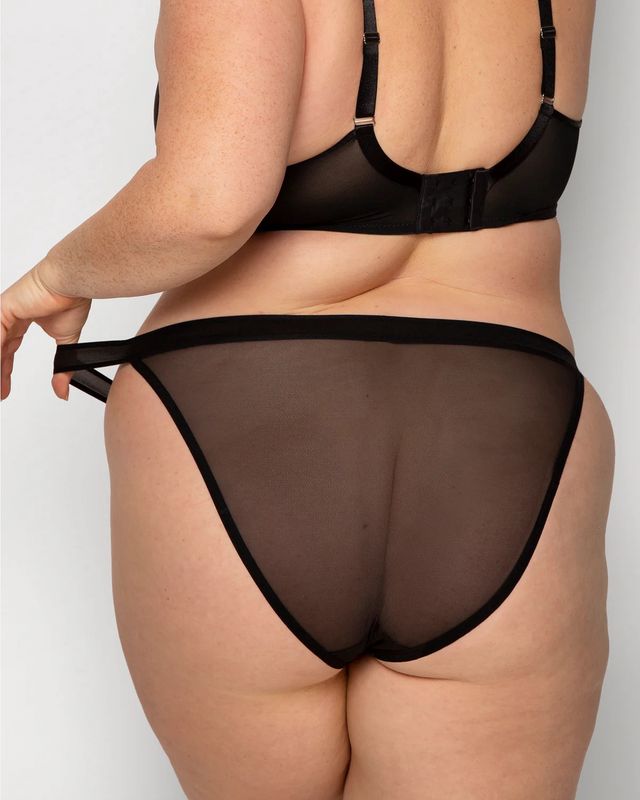 Sheer Mesh String Bikini Panty