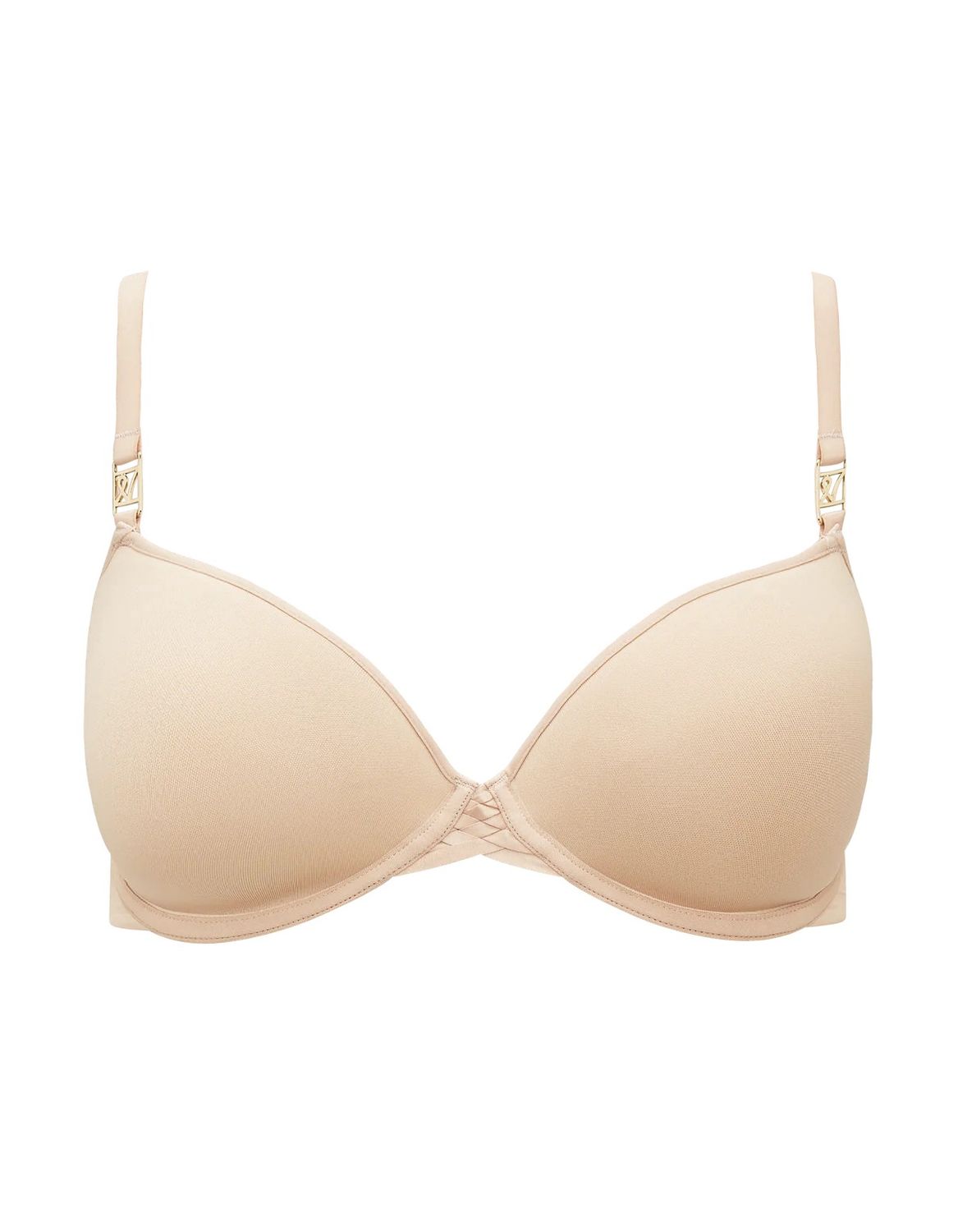 The Go To T-Shirt Bra, Colour: Bare 01, Size: 32 A