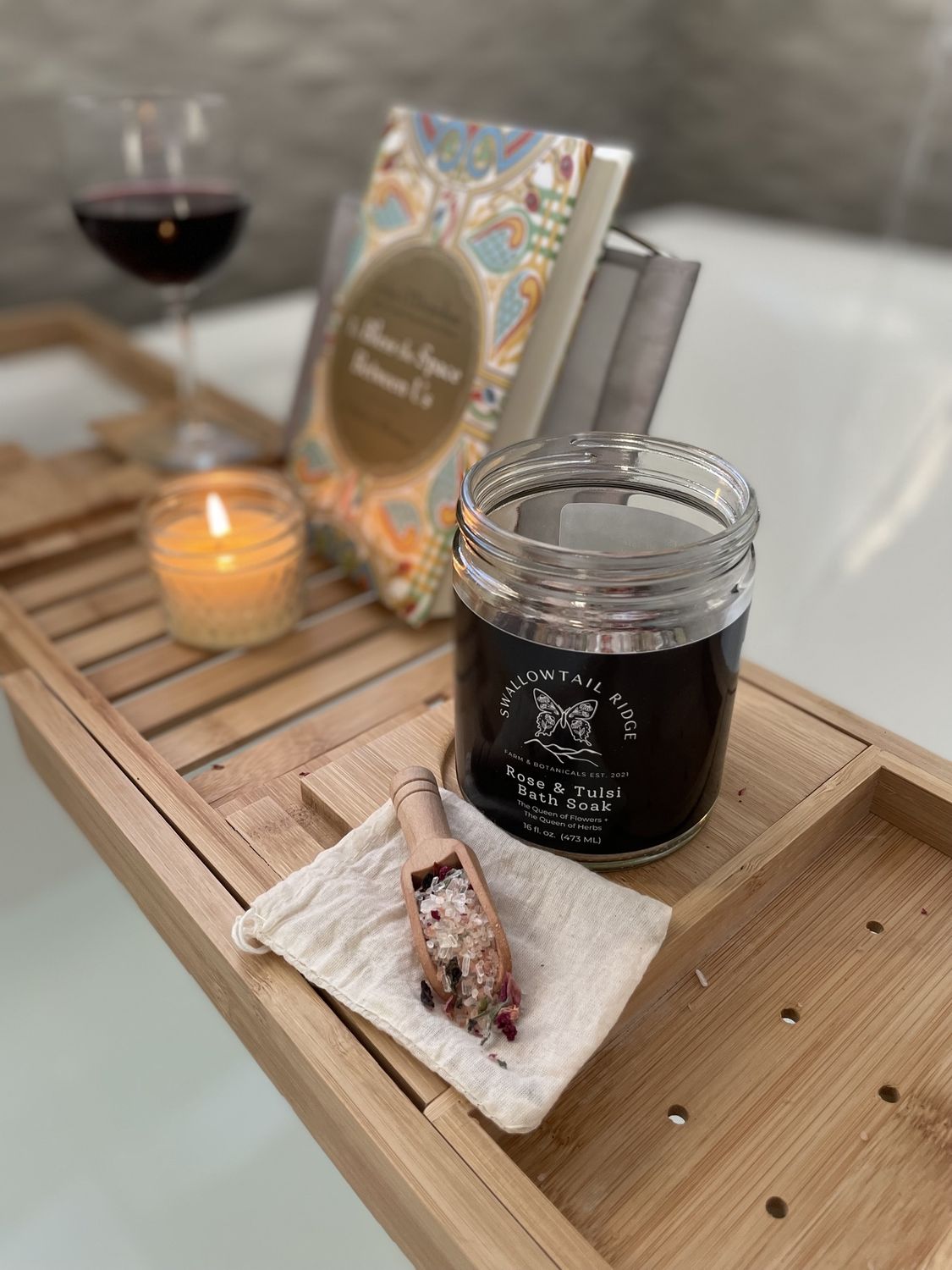 Rose &amp; Tulsi Bath Soak