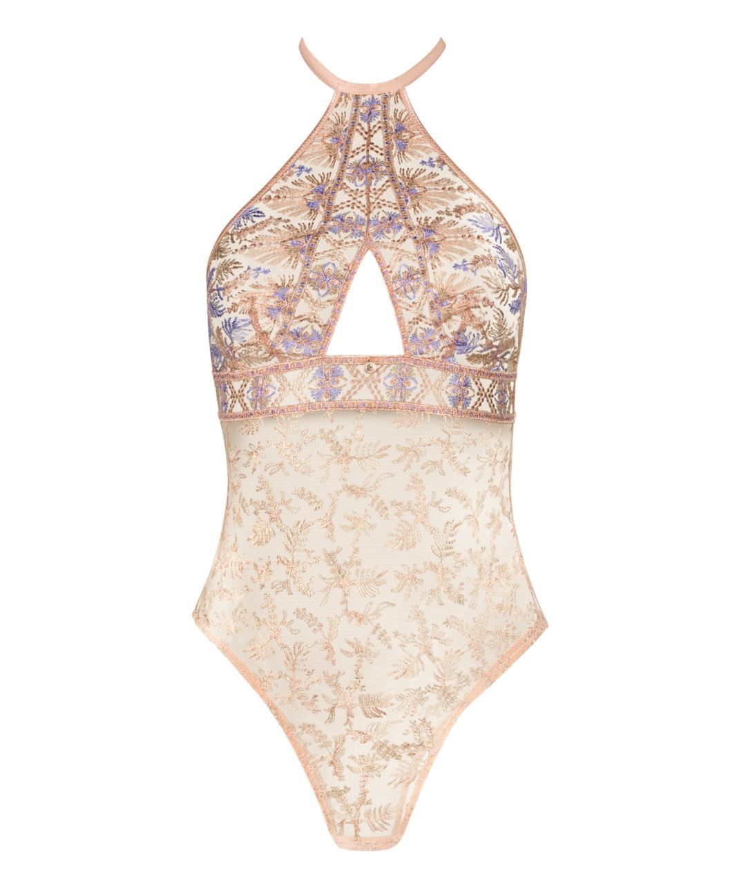 Sound of Heart Bodysuit, Colour: Lavender Aura, Size: S