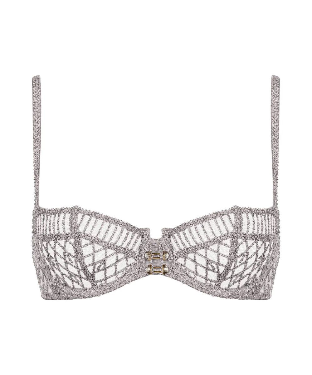 Half Cup Bra in Stardust Dream, Colour: Cosmos Silver, Size: 36 G
