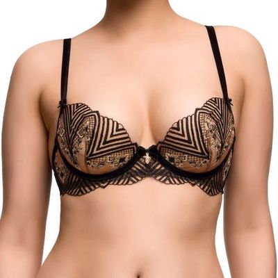Fortunia Plunge Underwire Bra