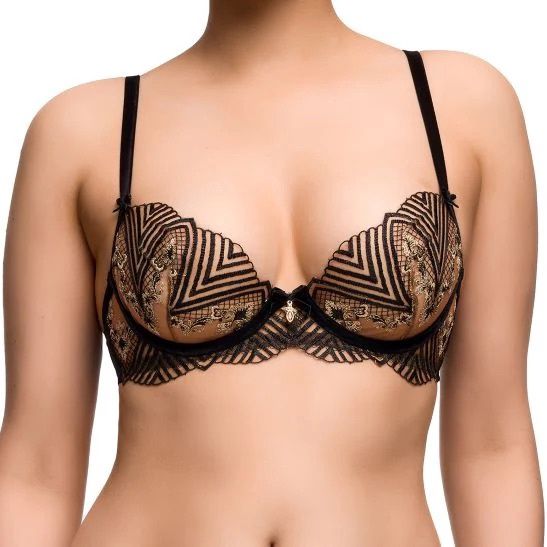 Fortunia Plunge Underwire Bra
