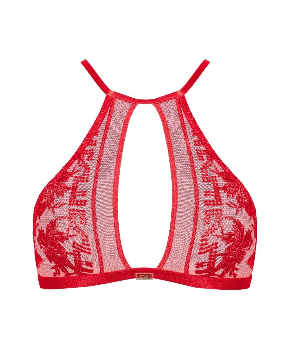 Rules of Attraction  Brassiere, Colour: Flame, Size: XS
