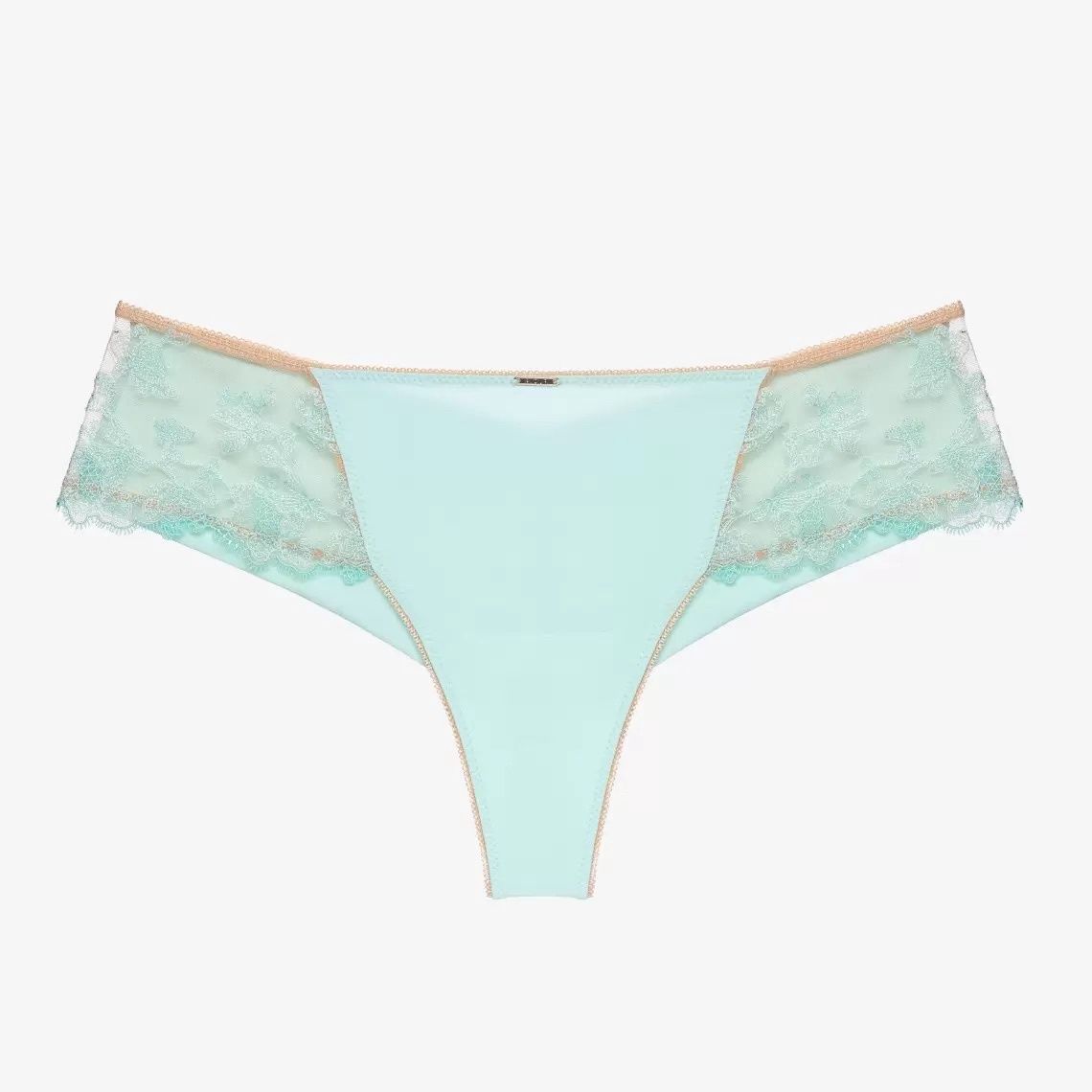 Vibe Seamless Back Thong, Colour: Mint, Size: XS