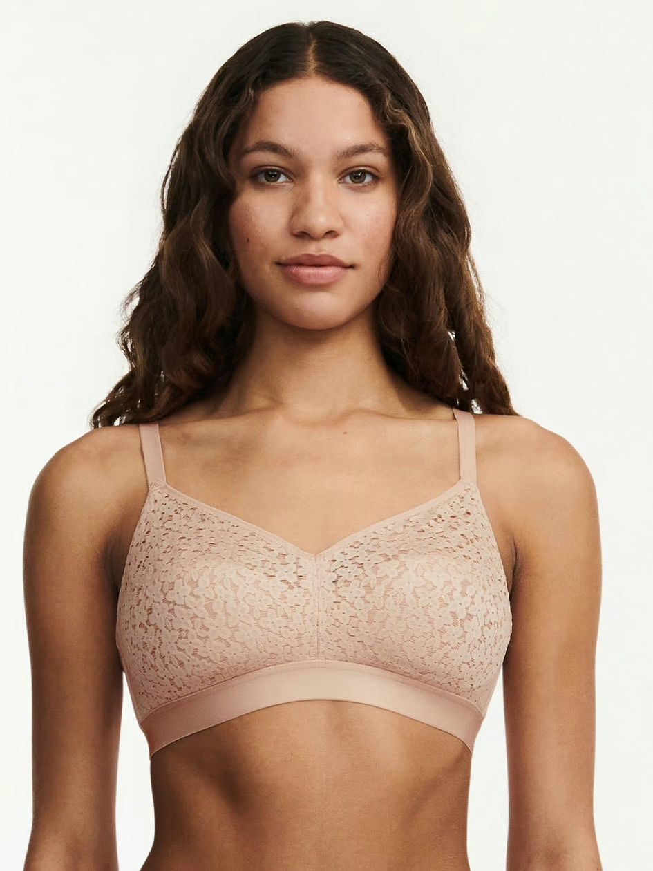 Norah Comfort Supportive Wirefree Bra, Colour: Nude Blush, Size: 32D