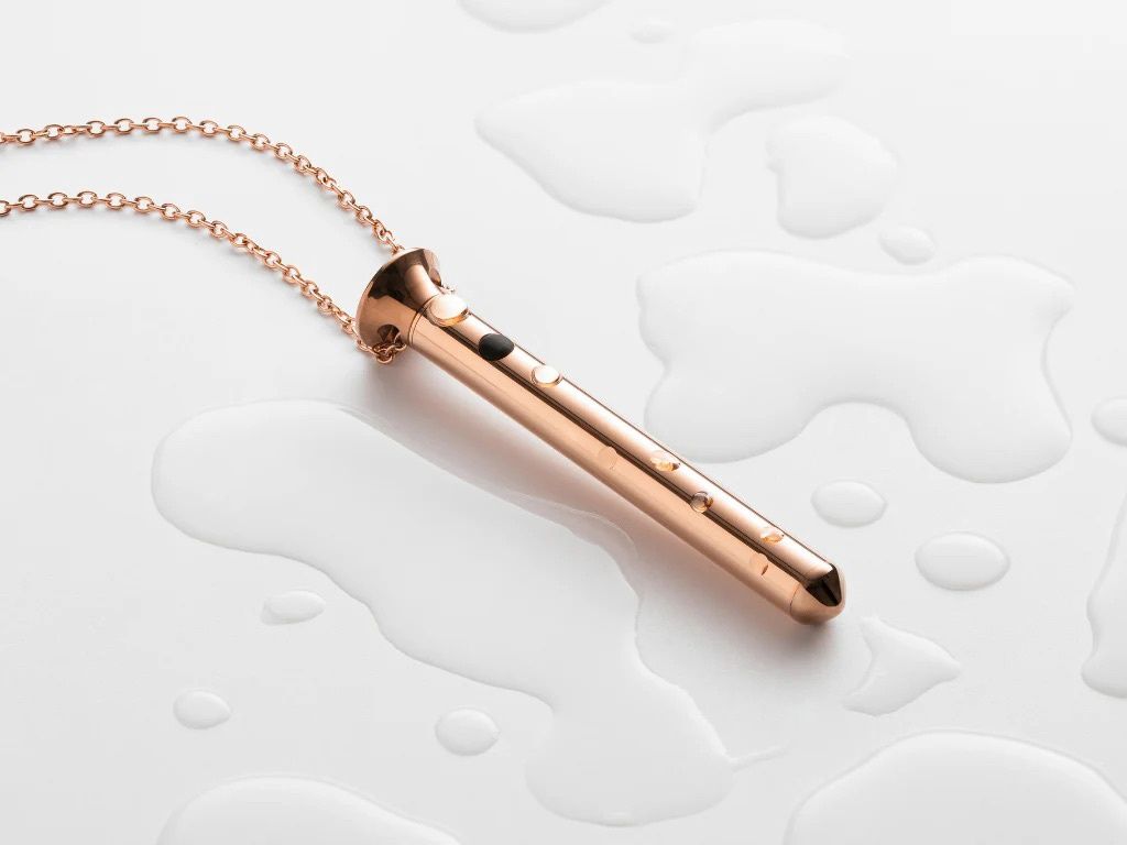 Crave Mini Vesper Necklace, Colour: Rose Gold