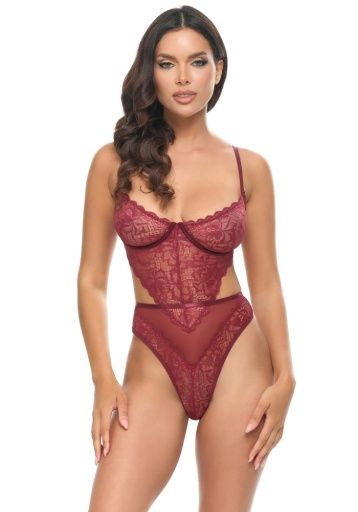 Quinn Teddy in Syrah, Colour: Syrah, Size: L/XL