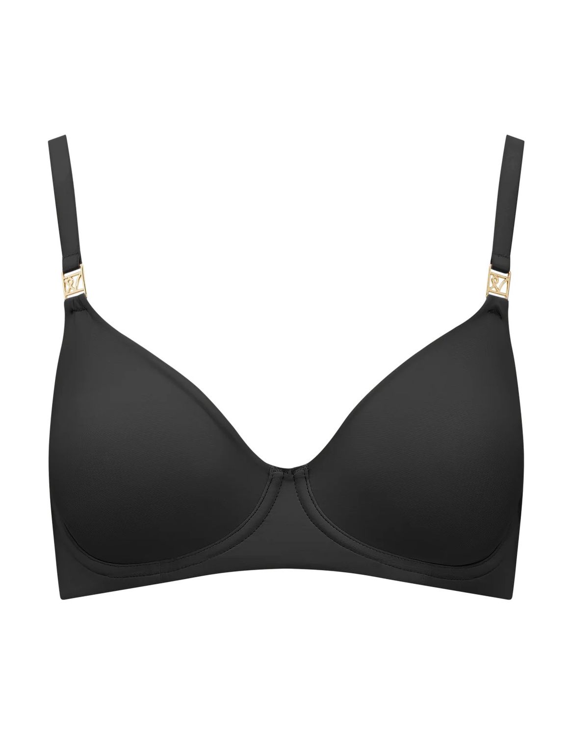 Second Skin Underwired Boss Bra, Colour: Black, Size: 32 B