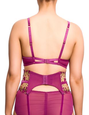 Rosewyn Plunge Bra - Pinot Noir