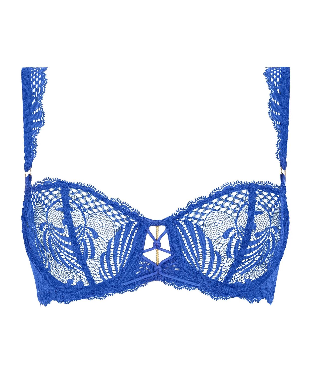 Rhythm of Desire Underwired Half-Cup Bra in Cyclades, Colour: Cyclades, Size: 32 C