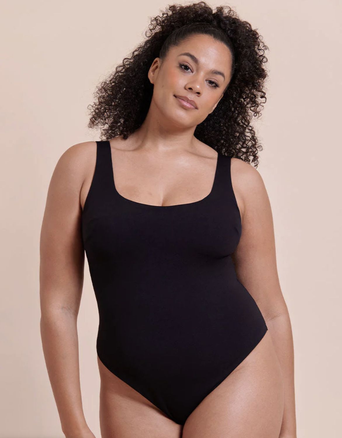 Smoothie Body - Black, Colour: Black, Size: 32 DD/E