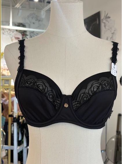 Ruby Functional Underwire Bra, Colour: Black, Size: 32 DDD