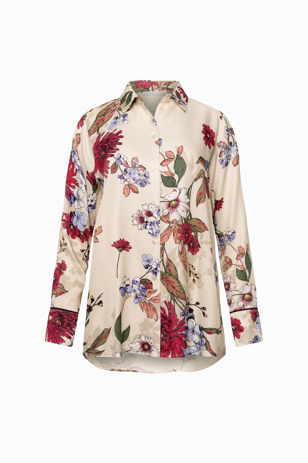 Tamara Top in Flower Garden, Size: S