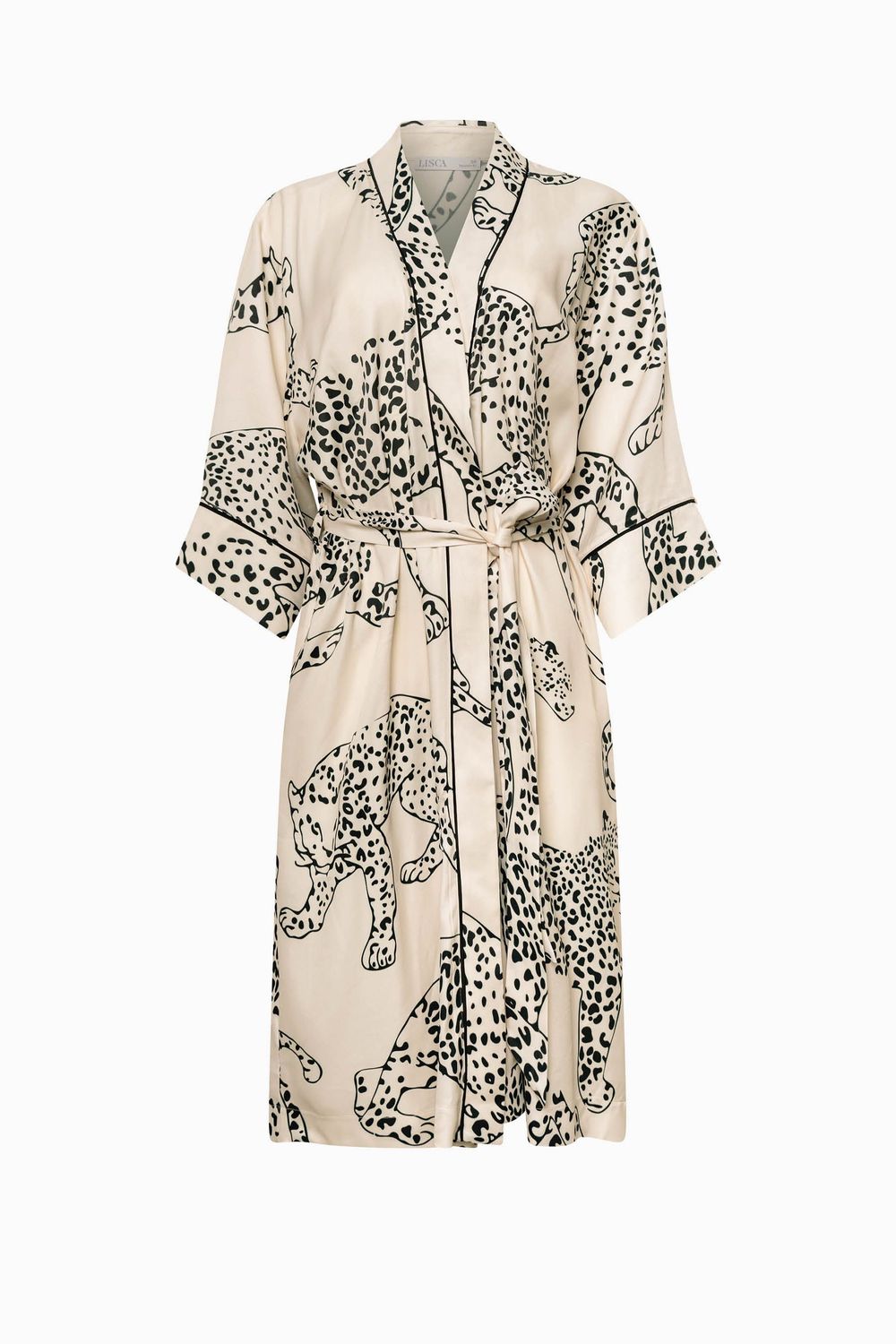 Tamara Robe in Leopard Spots, Size: S