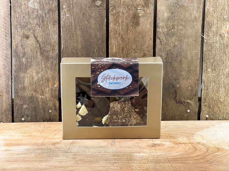 Stückwerk Bruchschokolade zartbitter 150g Stückwerk Bruchschokolade zartbitter 150g