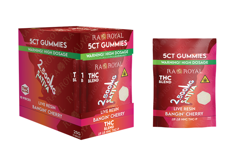 RA FL COMPLIANT 2500MG BLEND 5CT GUMMY 10CT/BOX