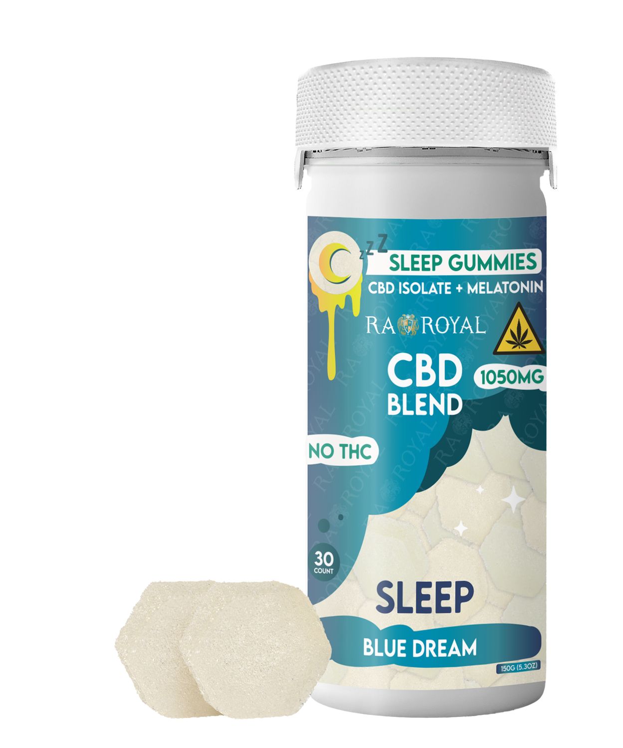 FL CBD BLEND SLEEP 30CT GUMMY, FLAVOR: BLUE DREAM