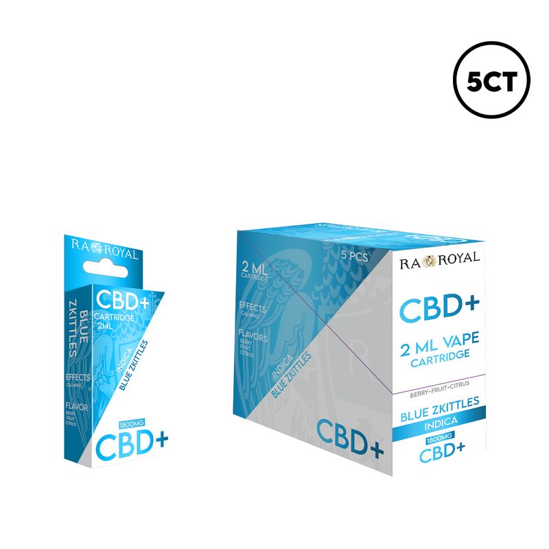 CBD+ 2ML CARTRIDGE 5CT BOX