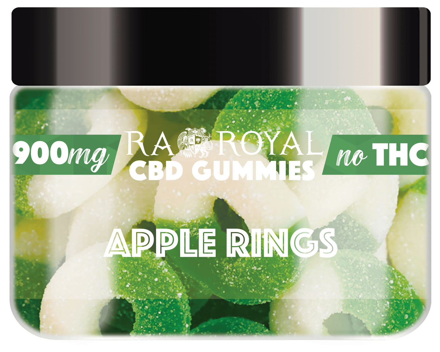 CBD ISOLATE 900MG GUMMY, FLAVOR: APPLE