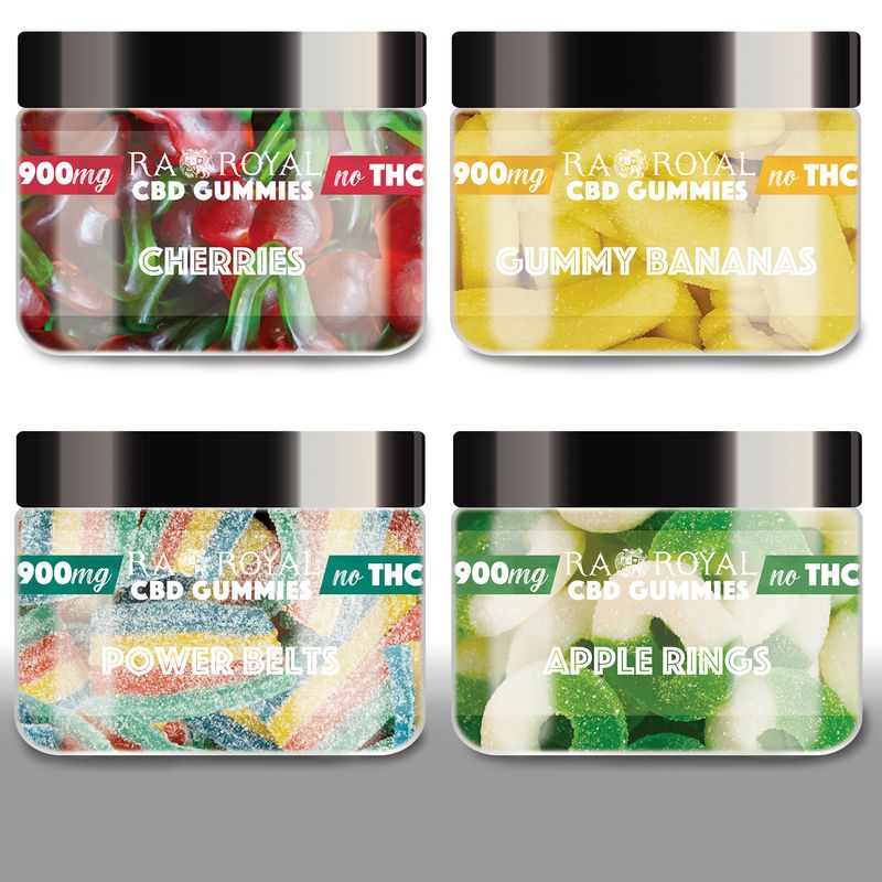 CBD ISOLATE 900MG GUMMY