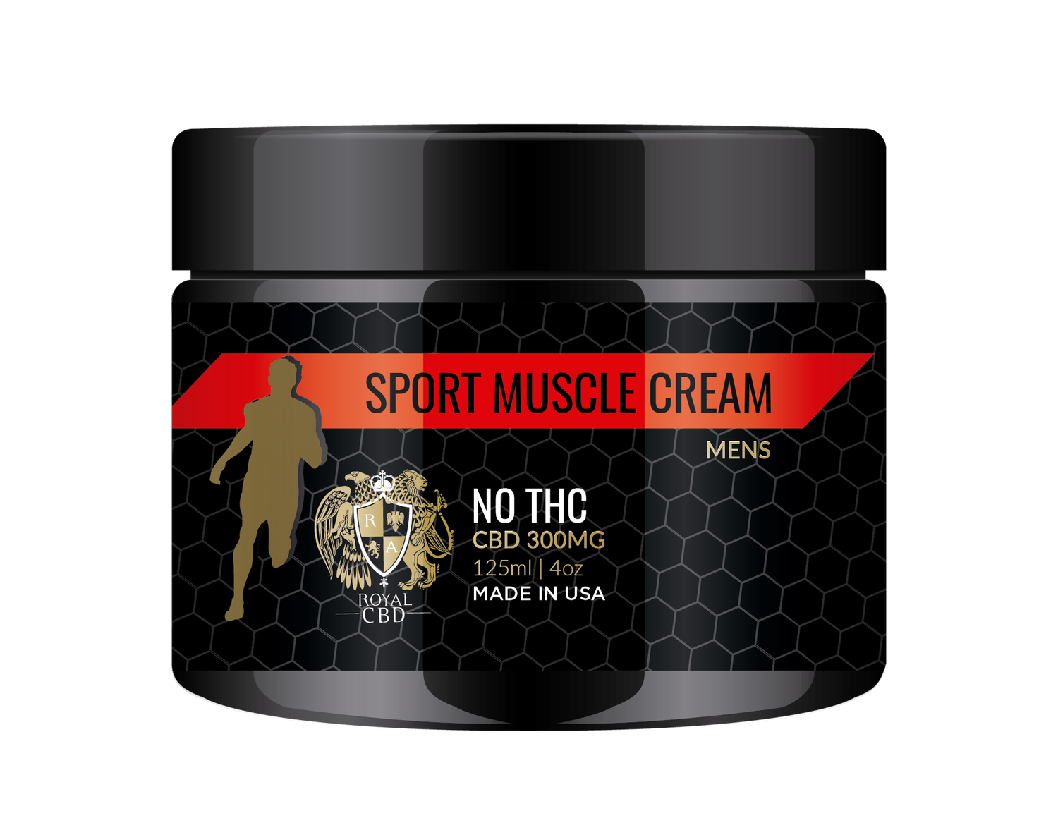 CBD SPORT MUSCLE CREAM 300MG, GENDER: MEN